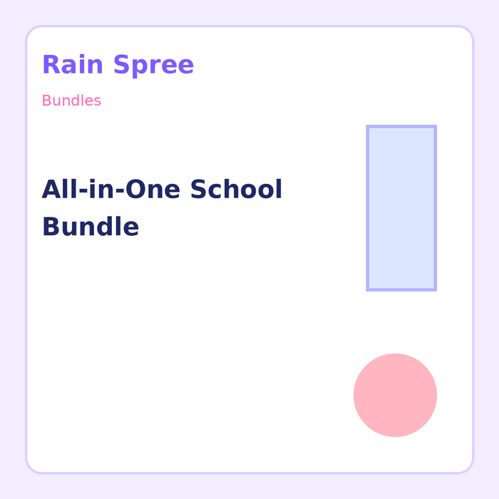 All-in-One School Bundle