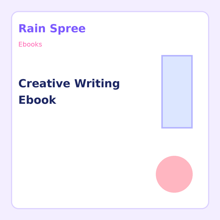Creative Writing Ebook