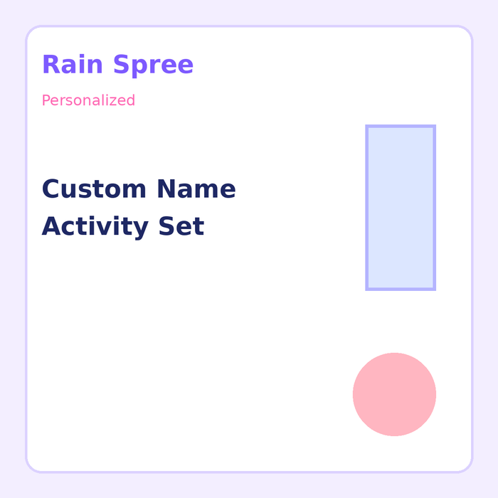 Custom Name Activity Set