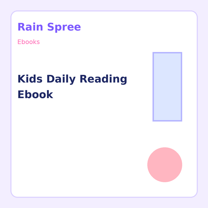 Kids Daily Reading Ebook