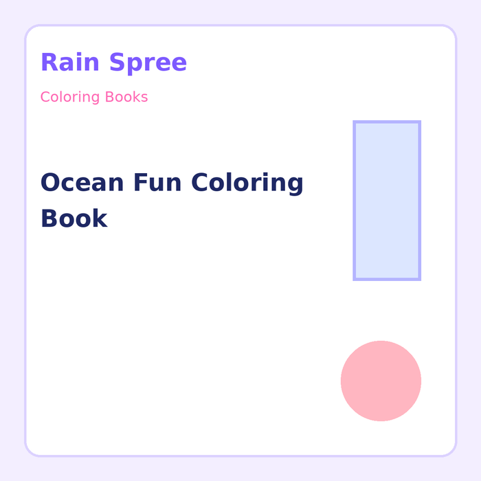 Ocean Fun Coloring Book