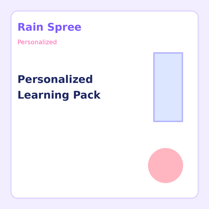 Personalized Learning Pack