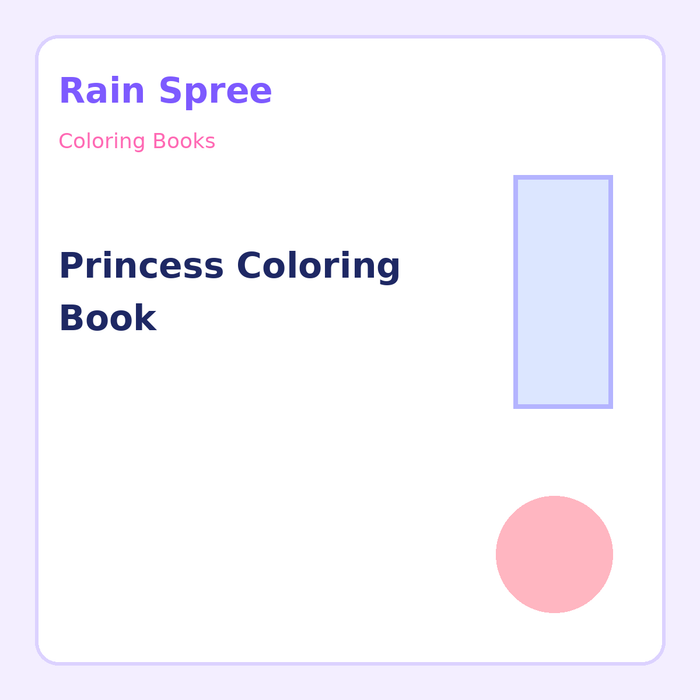 Princess Coloring Book