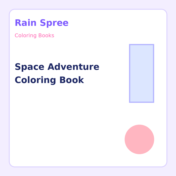 Space Adventure Coloring Book